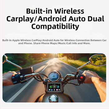 Motociklų dash cam su 360° vaizdu, 2.0 MP jutiklis, TF kortelių palaikymas iki 64 GB, 1600x600 raiška, priekinė montavimo vieta ant motociklo