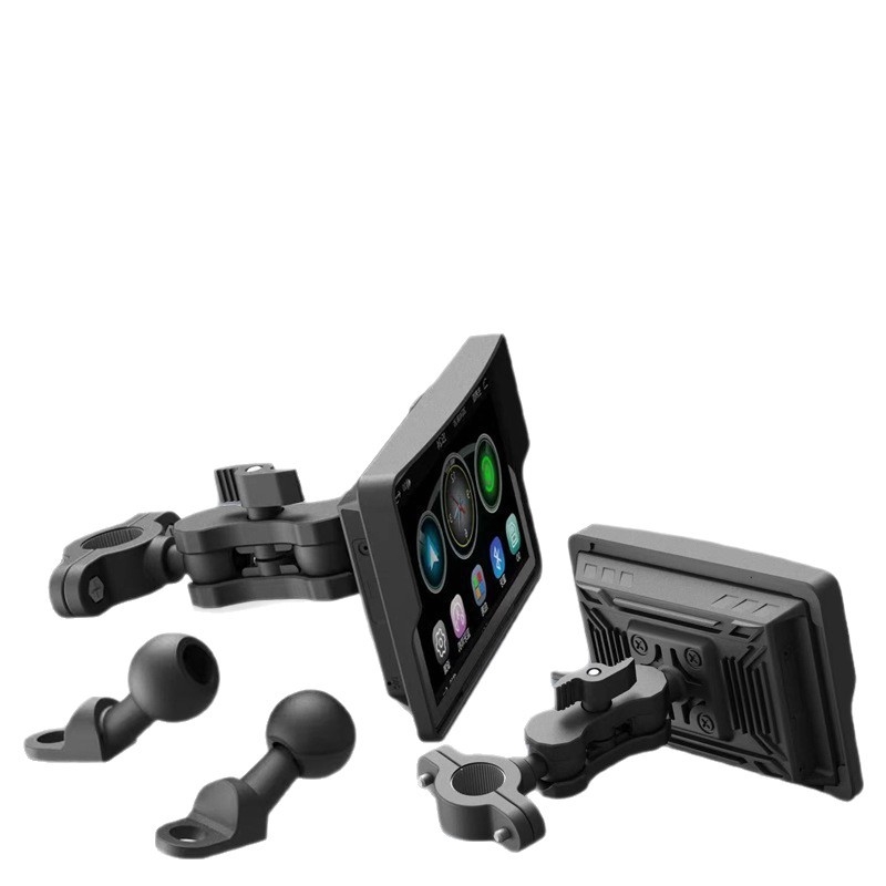 Motociklų dash cam su 360° vaizdu, 2.0 MP jutiklis, TF kortelių palaikymas iki 64 GB, 1600x600 raiška, priekinė montavimo vieta ant motociklo