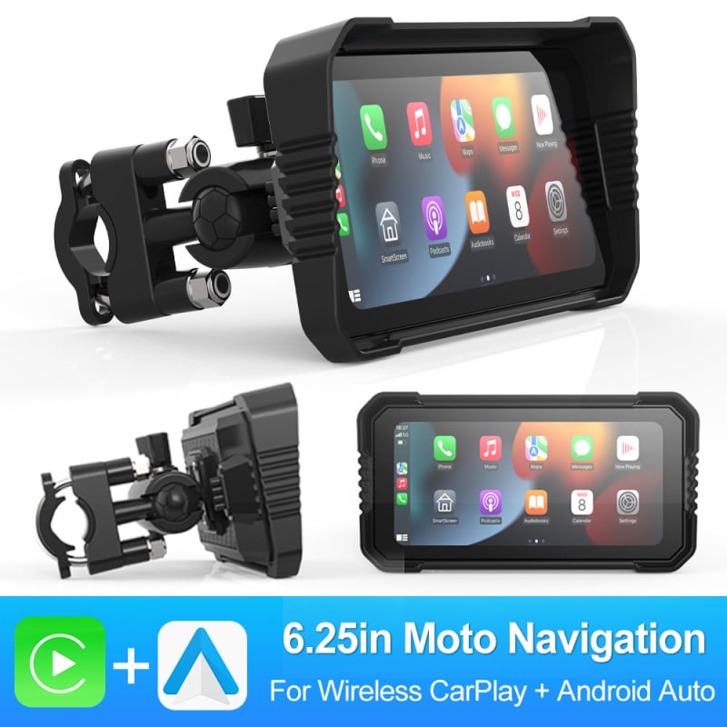 ZC15 mootorratta dash cam, 5MP, 170° vaatenurk, toetab SD-kaarti kuni 128GB