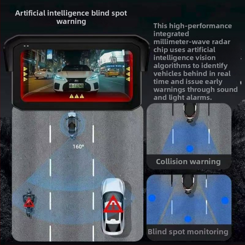 Mt12 mootorratta sõiduregistrija, 140° vaateväli, 3 MP sensor, TF-kaardi salvestus kuni 256 GB, 12V toide