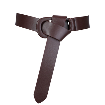 Moteriškas tikros odos paltas su plačiu diržu, dvipusė avies oda, automatinė sagtis, vienos spalvos