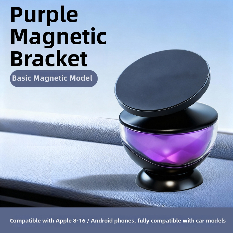 Suport magnetic pentru telefon pe bord – Compatibil MagSafe, Balon de suspensie separat, Material ABS, Anti-șoc, Design creativ personalizabil
