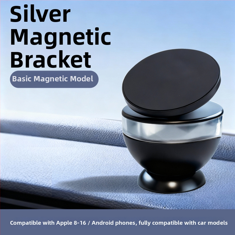 Suport magnetic pentru telefon pe bord – Compatibil MagSafe, Balon de suspensie separat, Material ABS, Anti-șoc, Design creativ personalizabil