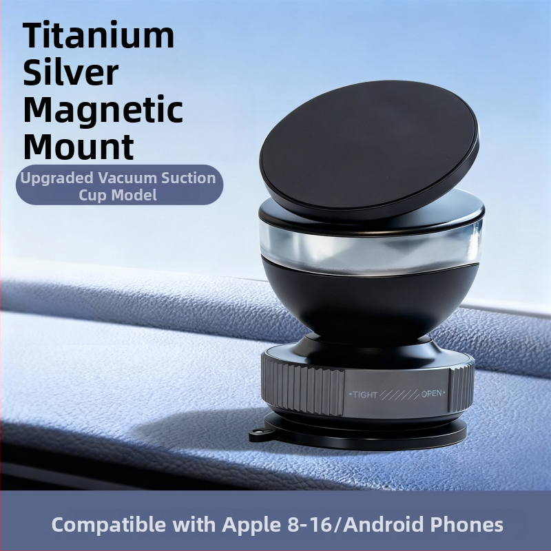 Suport magnetic pentru telefon pe bord – Compatibil MagSafe, Balon de suspensie separat, Material ABS, Anti-șoc, Design creativ personalizabil