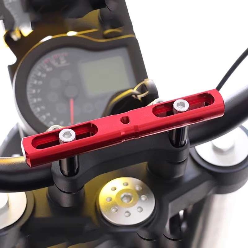 Suport universal pentru telefon pentru motocicletă, cu tijă extensibilă pentru DVR și navigație