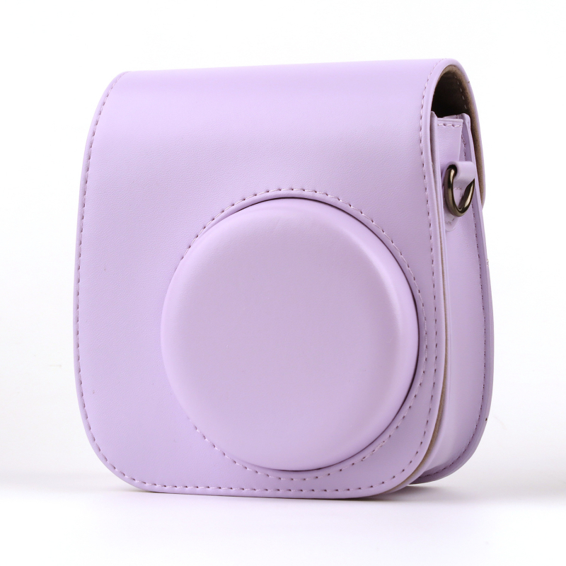 Geantă de cameră din piele pentru Instax Mini 11 — PU piele, impermeabilă, anti-furt, stil crossbody, model INSTAX MINI11