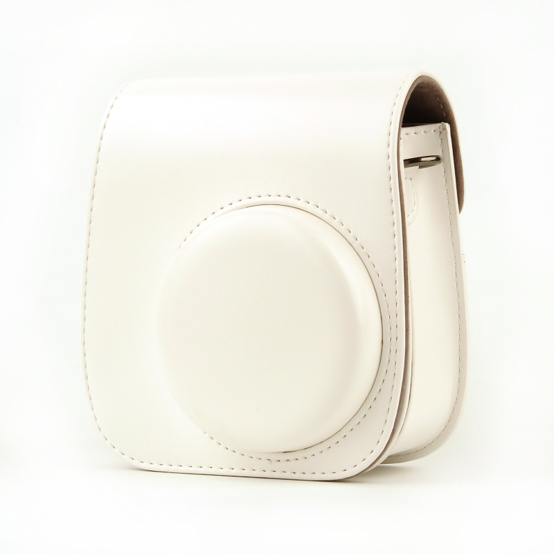 Geantă de cameră din piele pentru Instax Mini 11 — PU piele, impermeabilă, anti-furt, stil crossbody, model INSTAX MINI11