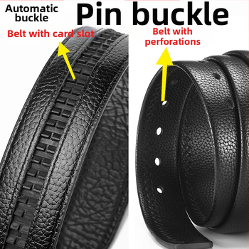 Vyrinis automatinis diržas su lydinio sagtimi, dirbtinė oda, plotis 2–4 cm, verslo stilius, universalus, paprastas