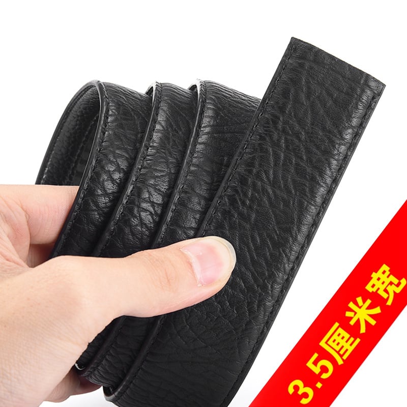 Vyrinis automatinis diržas su lydinio sagtimi, dirbtinė oda, plotis 2–4 cm, verslo stilius, universalus, paprastas