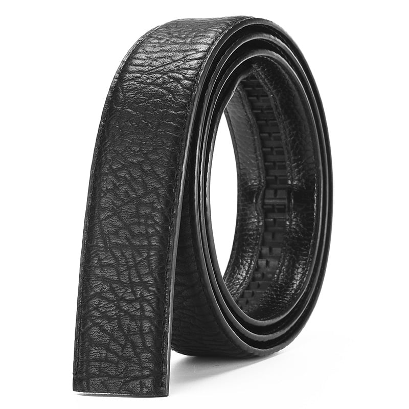 Vyrinis automatinis diržas su lydinio sagtimi, dirbtinė oda, plotis 2–4 cm, verslo stilius, universalus, paprastas