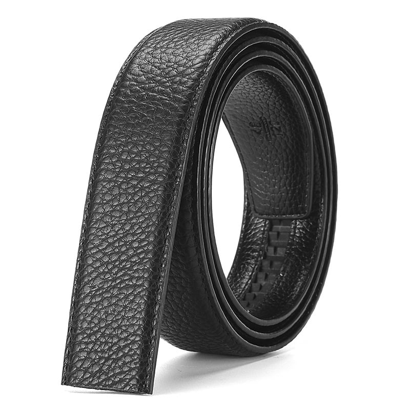 Vyrinis automatinis diržas su lydinio sagtimi, dirbtinė oda, plotis 2–4 cm, verslo stilius, universalus, paprastas