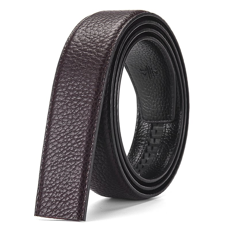 Vyrinis automatinis diržas su lydinio sagtimi, dirbtinė oda, plotis 2–4 cm, verslo stilius, universalus, paprastas