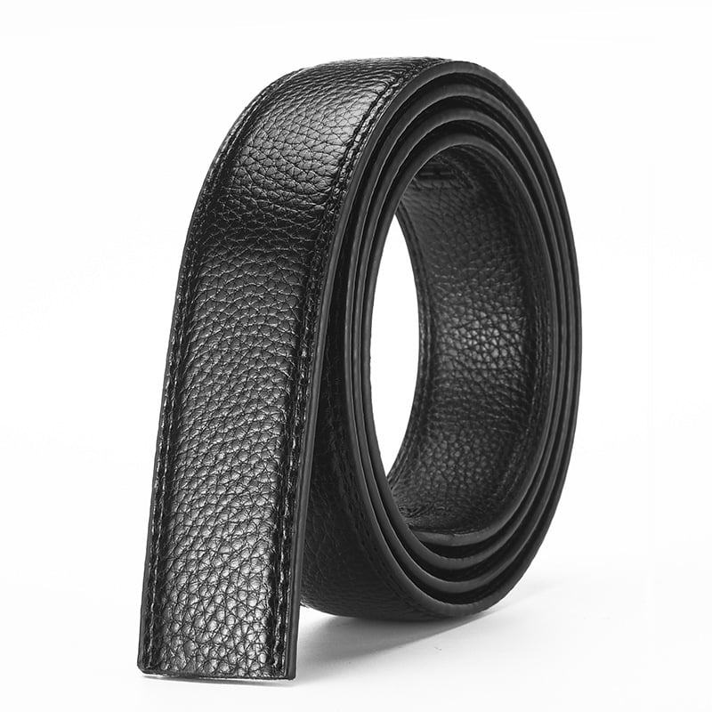 Vyrinis automatinis diržas su lydinio sagtimi, dirbtinė oda, plotis 2–4 cm, verslo stilius, universalus, paprastas