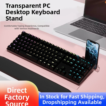 Rokas palikšanas spilventiņš tastatūras statīvam – PVC, vienpusējs, ūdensizturīgs, pretslīdīgs, nodilumizturīgs