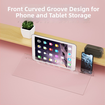 Rokas palikšanas spilventiņš tastatūras statīvam – PVC, vienpusējs, ūdensizturīgs, pretslīdīgs, nodilumizturīgs