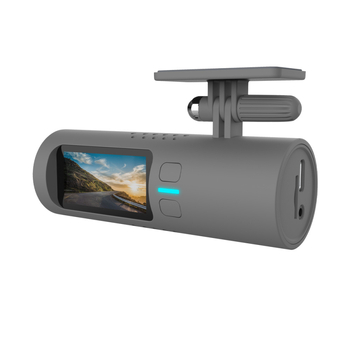 4K priekyje ir galinė dviguba vaizdo kamera automobiliui, 170° platus kampas, 2160p raiška, ciklinis įrašymas, Wi‑Fi