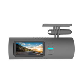 4K priekyje ir galinė dviguba vaizdo kamera automobiliui, 170° platus kampas, 2160p raiška, ciklinis įrašymas, Wi‑Fi