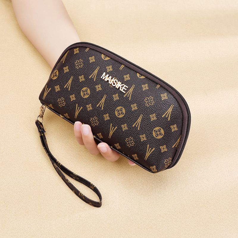 Geantă de damă din PU, stil shell bag, buzunar pentru telefon și buzunar intern cu fermoar — design shell-type, închiderea cu fermoar