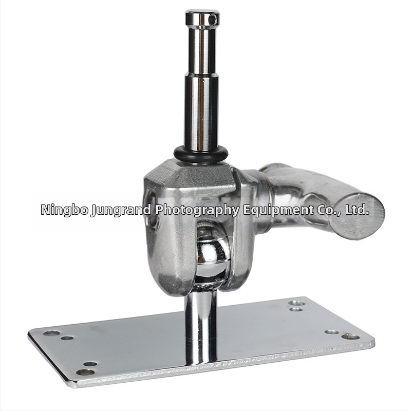 Accesorii pentru stația de iluminat în studio: adaptor din aliaj de aluminiu, adaptor universal, articulație reglabilă inteligentă pentru stația de iluminat (Aliaj de aluminiu; sarcină maximă 2–5 kg; greutate 0,74 kg; potrivit pentru fotografia de studio)