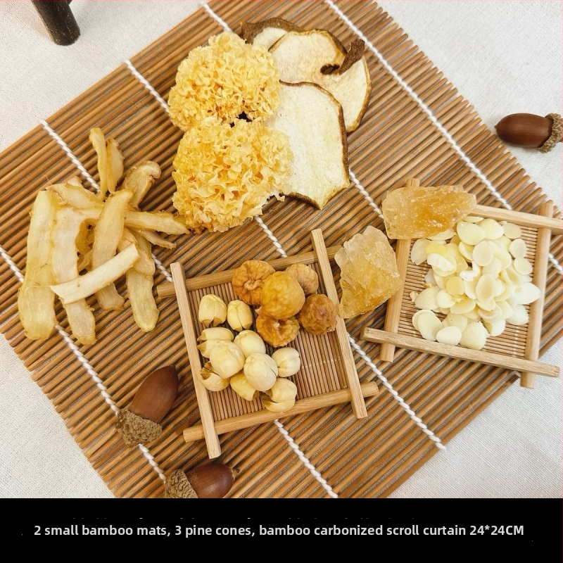 Fotostudijas fona komplekts - retro fona audums ar tējas aizkaru, žoga rekvizīti un tējas paklājiņš | Zīmols: Tingjie, Produkta kods: Pdd1020483342, Tips: Cits