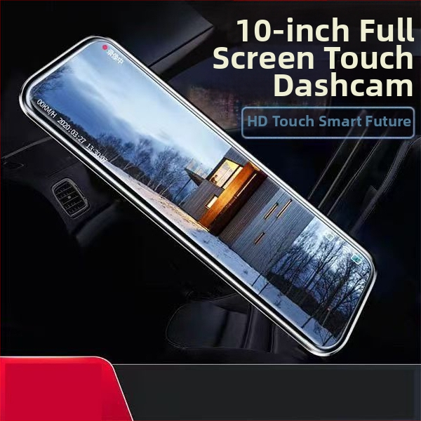 Automobilio DVR kamera su priekyje ir gale įrašymu, 1080p, 170° platus kampas, F1.8 diafragma, TF kortelės palaikymas