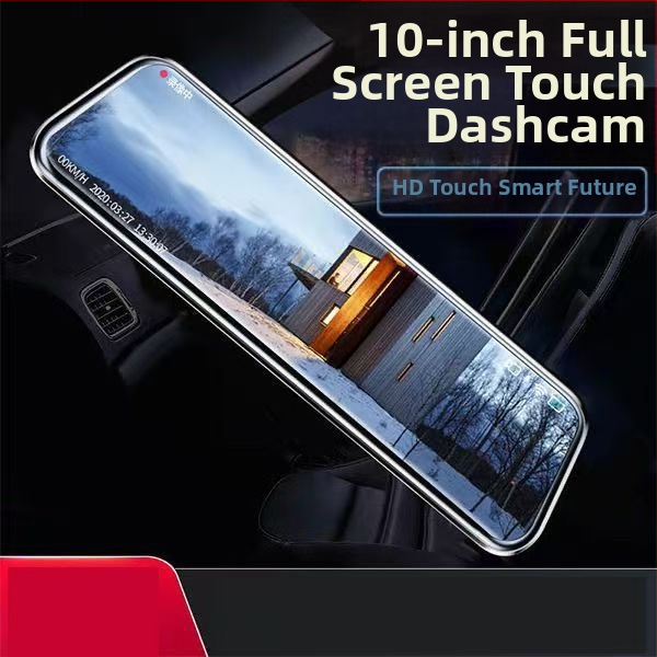 Automobilio DVR kamera su priekyje ir gale įrašymu, 1080p, 170° platus kampas, F1.8 diafragma, TF kortelės palaikymas