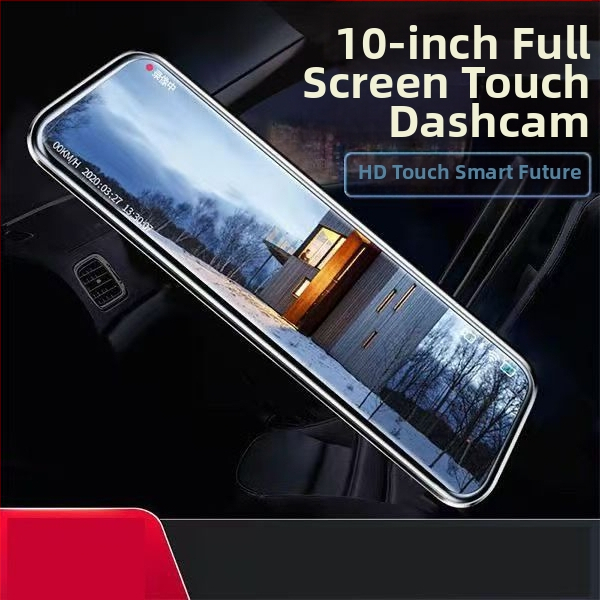 Automobilio DVR kamera su priekyje ir gale įrašymu, 1080p, 170° platus kampas, F1.8 diafragma, TF kortelės palaikymas