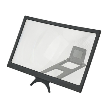 Stand amplificator de ecran pentru telefoane – anti vibrații, material plastic, universal, de birou