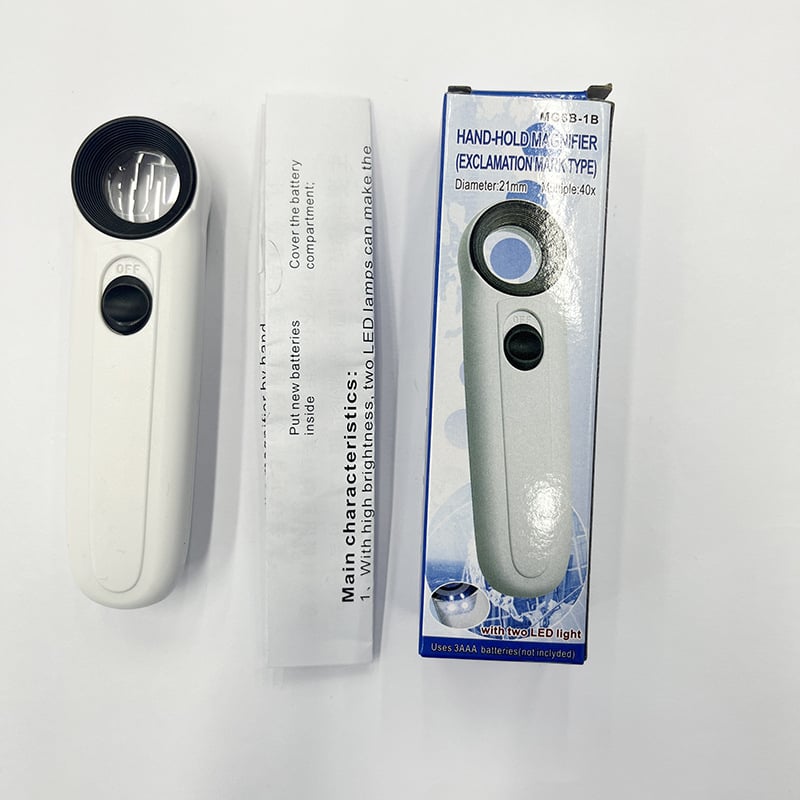 MG6B-1B Φορητός μεγεθυντικός φακός LED για επιθεώρηση και ταυτοποίηση κοσμημάτων