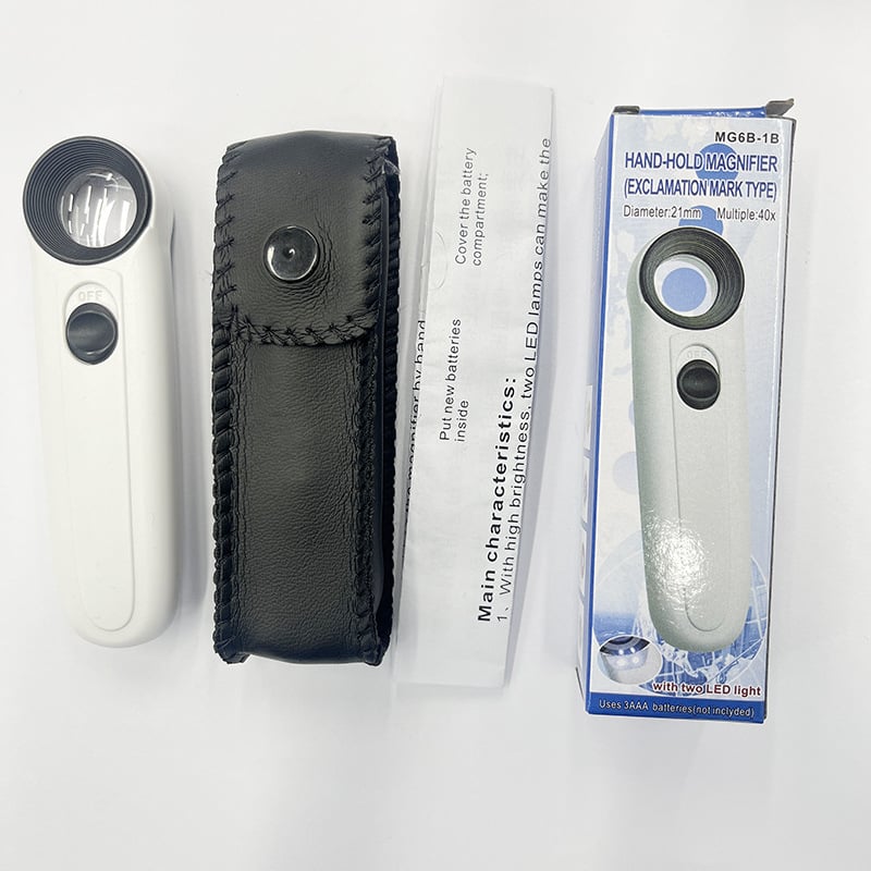 MG6B-1B Φορητός μεγεθυντικός φακός LED για επιθεώρηση και ταυτοποίηση κοσμημάτων