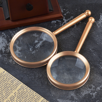 Χειροκίνητος μεγεθυντής ανάγνωσης, 20x μεγέθυνση, φακός υψηλής ευκρίνειας, για ηλικιωμένους, οικιακή χρήση