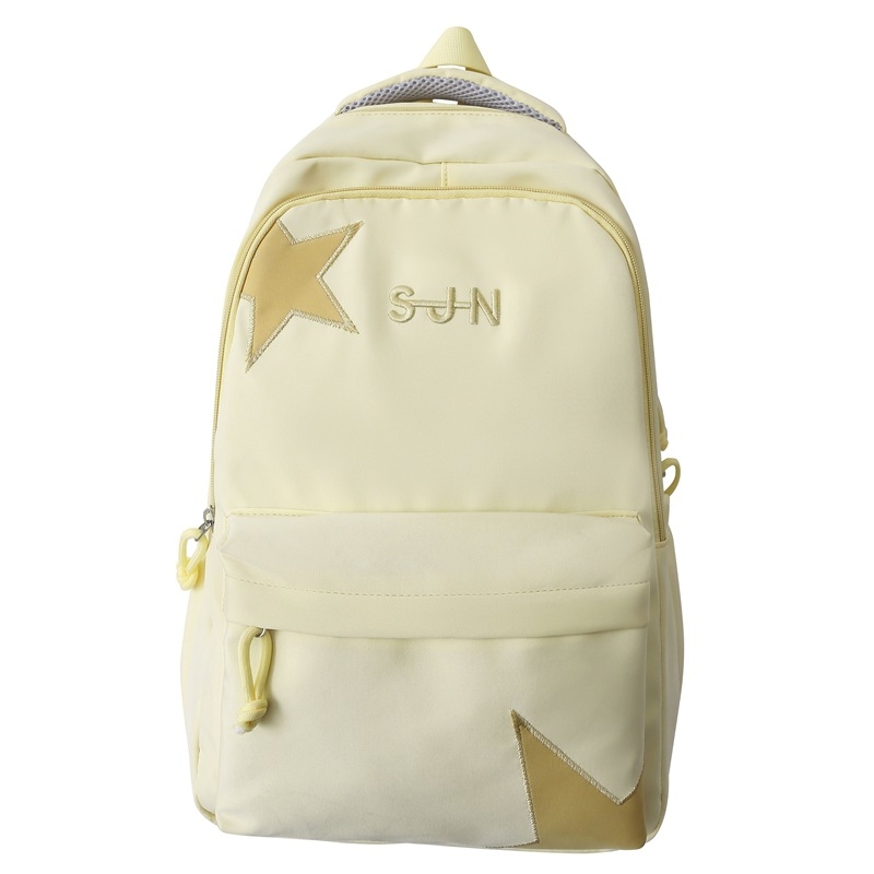 Uniszex nylon hátizsák, légpárnás vállpántokkal, kapacitás alatt 20 L, 8 hüvelykes laptophoz, poliészter bélés