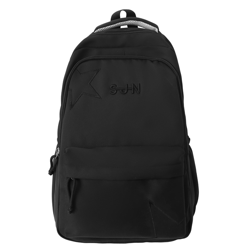 Uniszex nylon hátizsák, légpárnás vállpántokkal, kapacitás alatt 20 L, 8 hüvelykes laptophoz, poliészter bélés
