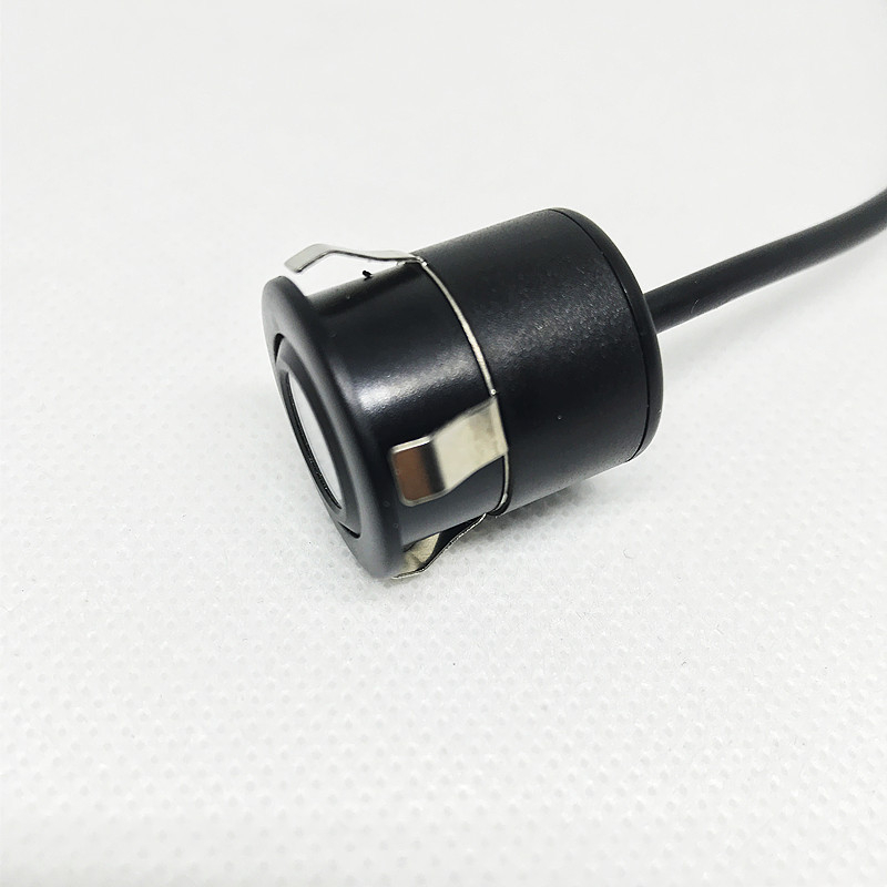 Priekinė ir galinė dvigubo naudojimo kamera stovėjimui, 12V automobiliui, HD 18.5, raiška 688x488, CVBS, 90° reguliuojamas