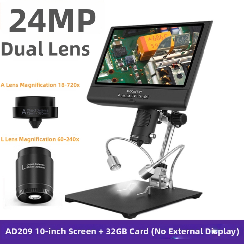 Digitális mikroszkóp órák és mobiltelefonok javításához, antik értékelés, ipari nagyító, tudományos kutatás és oktatás