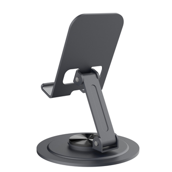 Suport de birou rotativ pentru telefoane și tablete, pentru înregistrări video live, portabil, din aliaj, universal