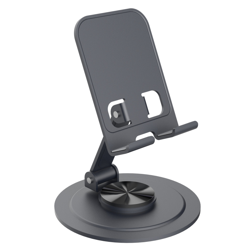 Suport de birou rotativ pentru telefoane și tablete, pentru înregistrări video live, portabil, din aliaj, universal
