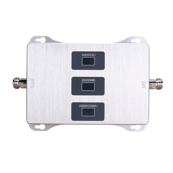 Mobiliojo signalo stiprintuvas su trim ekranais, GDW-04, dažnių juosta 900–1800–2100 MHz, GSM/DCS/WCDMA, aprėptis 100, OEM apdorojimas