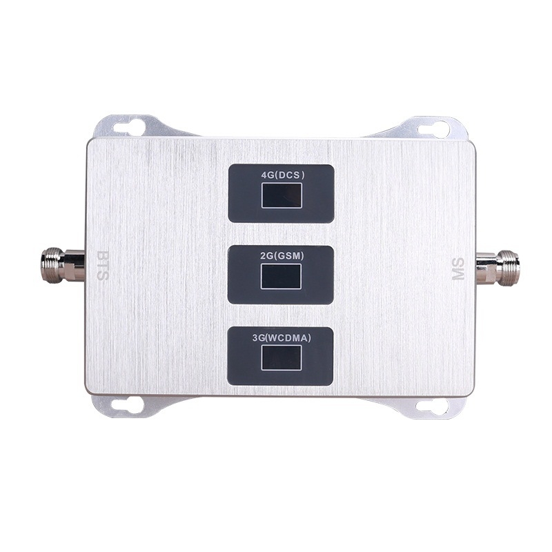 Mobiliojo signalo stiprintuvas su trim ekranais, GDW-04, dažnių juosta 900–1800–2100 MHz, GSM/DCS/WCDMA, aprėptis 100, OEM apdorojimas