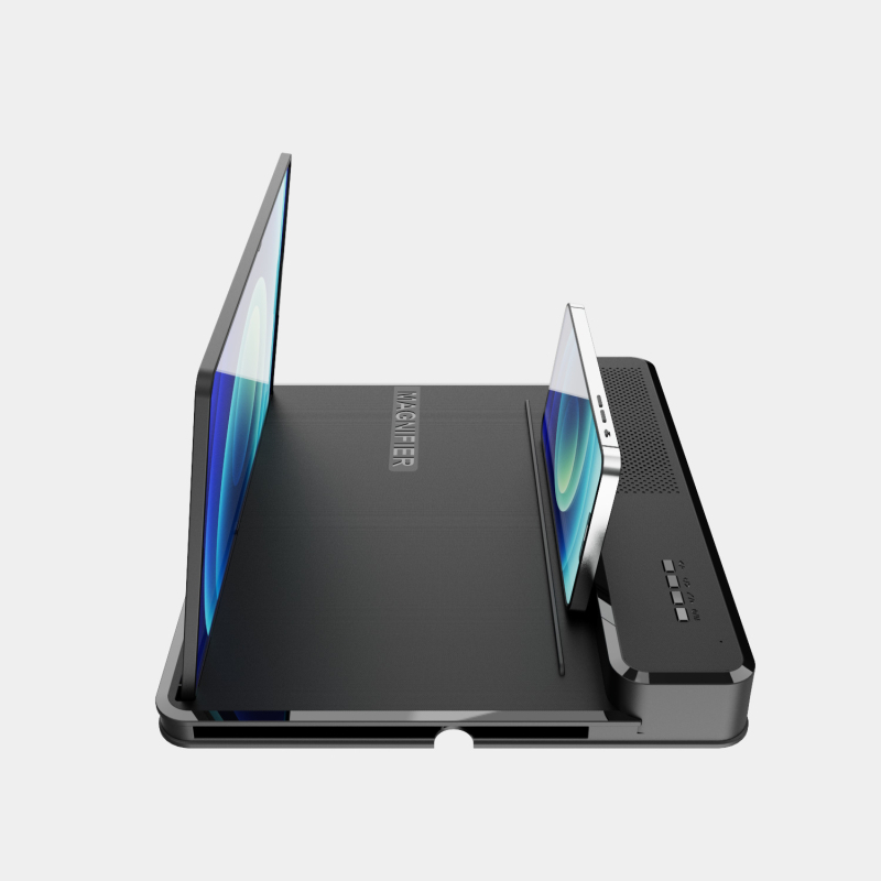 Povećivač zaslona za telefon za gledanje emisija, prijenosni tablet-stil držač, povlačni i sklopivi