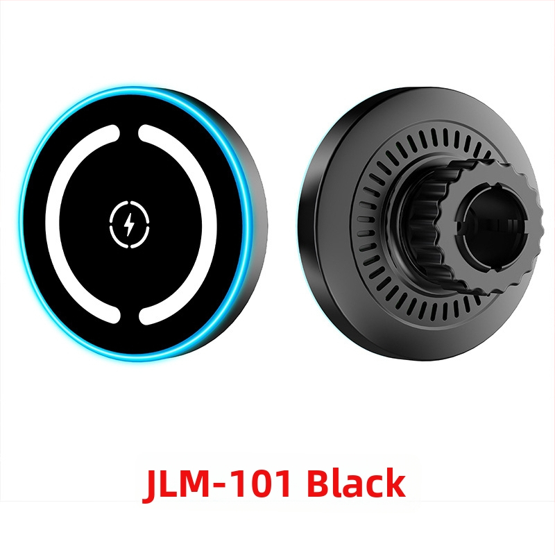 Suport auto pentru telefon cu încărcător MagSafe wireless de 15W, magnetic, USB-C, compatibil cu Apple 17 încărcător