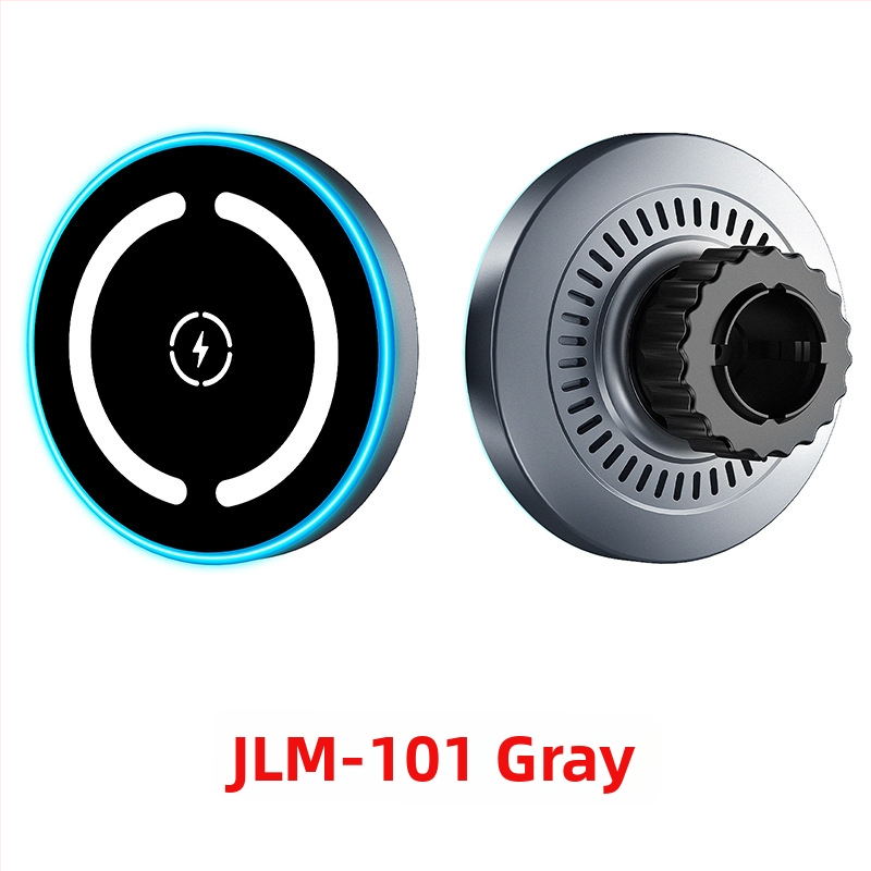 Suport auto pentru telefon cu încărcător MagSafe wireless de 15W, magnetic, USB-C, compatibil cu Apple 17 încărcător