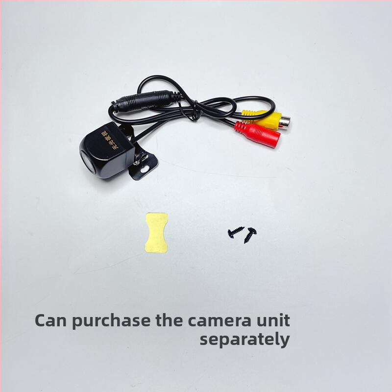 Automobilio atbulinės eigos kamera CCD-17, infraraudonųjų spindulių naktinis matymas, platus kampas, montuojama į transporto priemonę (CCD-17, 12V, CVBS)