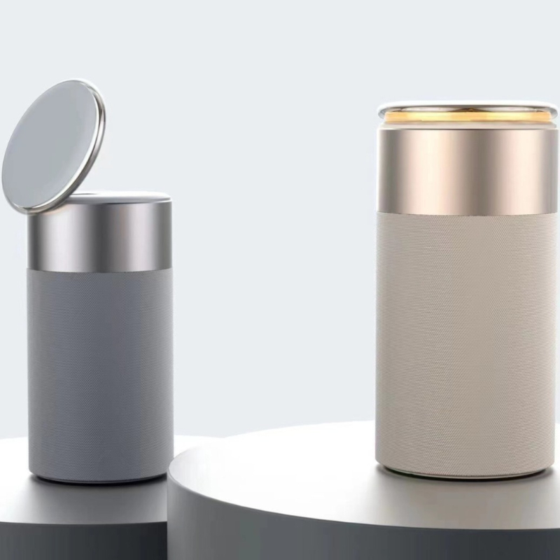 Magnetski bežični punjač s Bluetooth zvučnikom, podesiva noćna lampica, punjač za slušalice — QC3.0, 15W max, 2A
