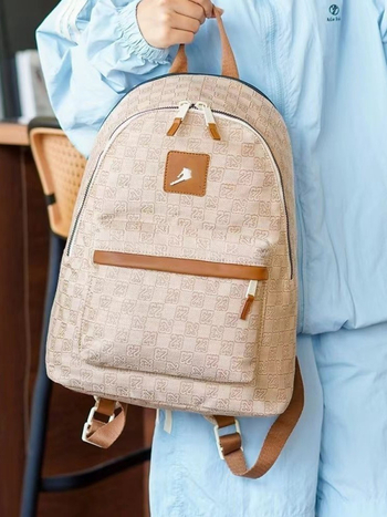 Unisex hátizsák kockás mintával – 20 L alatt, kompatibil 12 hüvelykes laptophoz, kopásálló, görbült vállpántokkal