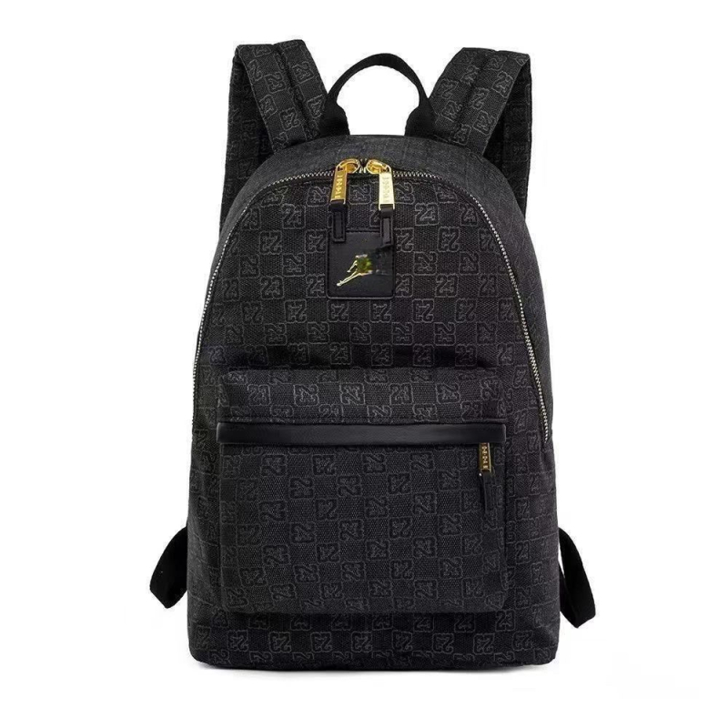 Unisex hátizsák kockás mintával – 20 L alatt, kompatibil 12 hüvelykes laptophoz, kopásálló, görbült vállpántokkal