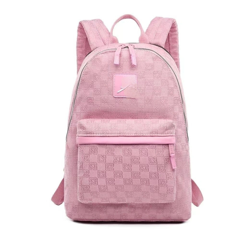 Unisex hátizsák kockás mintával – 20 L alatt, kompatibil 12 hüvelykes laptophoz, kopásálló, görbült vállpántokkal