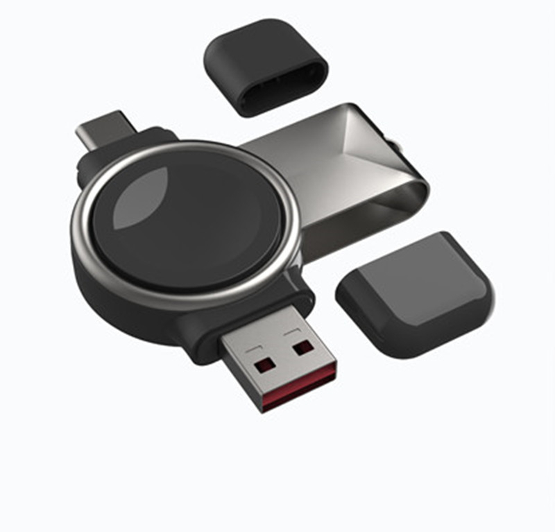 Bežični punjač za Samsung Galaxy Watch – USB-C, magnetsko punjenje, QC3.0 brzo punjenje, 0,5–1 A, 3 W