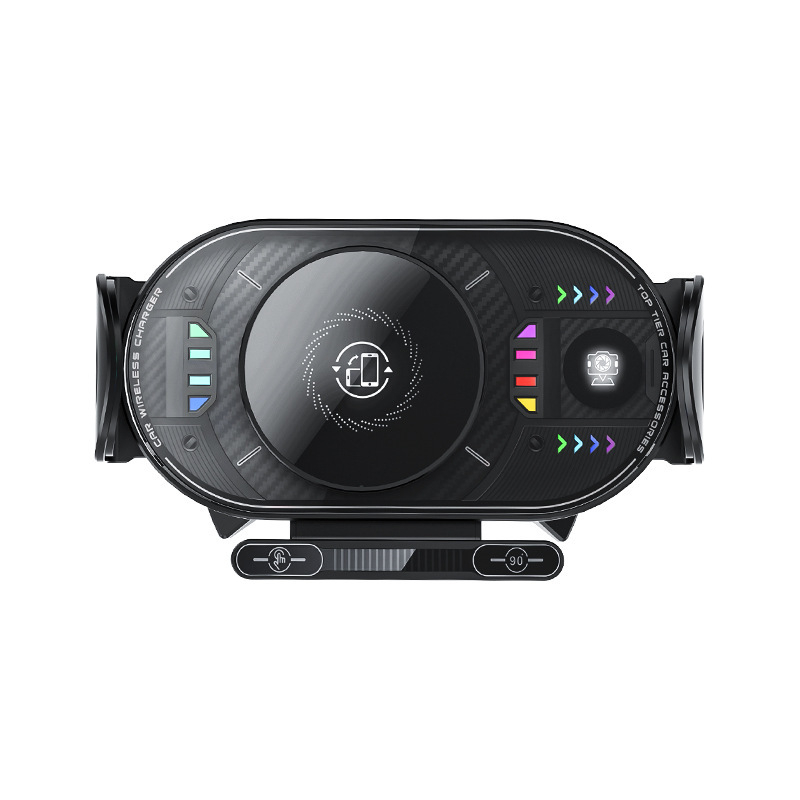 360° rotirajući bežični auto punjač PD 15W, magnetsko punjenje, univerzalno