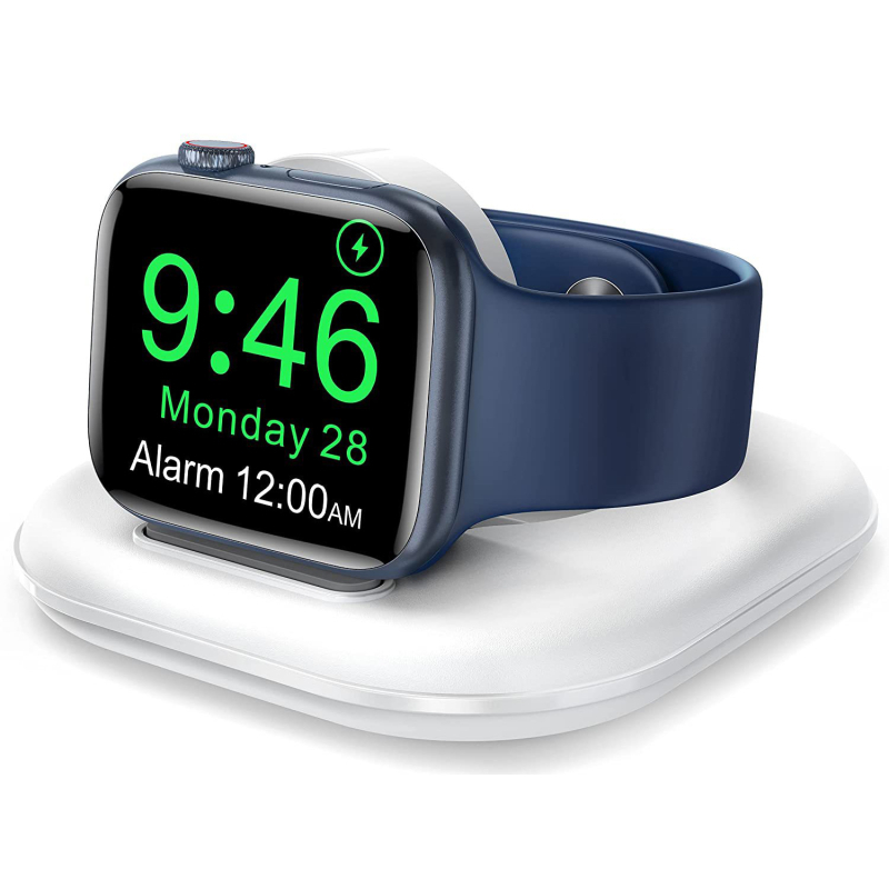 iWpeng stojan na nabíjanie Apple Watch s PD a magnetickým nabíjaním — celkový výkon 5W, výstupný výkon 2.5W, výstupný prúd 0.5A
